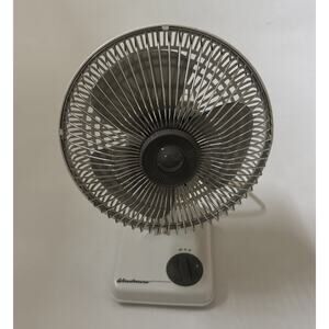 Vintage Windmere Small Bedside Desk Tilting Fan DF-7 2 Speed